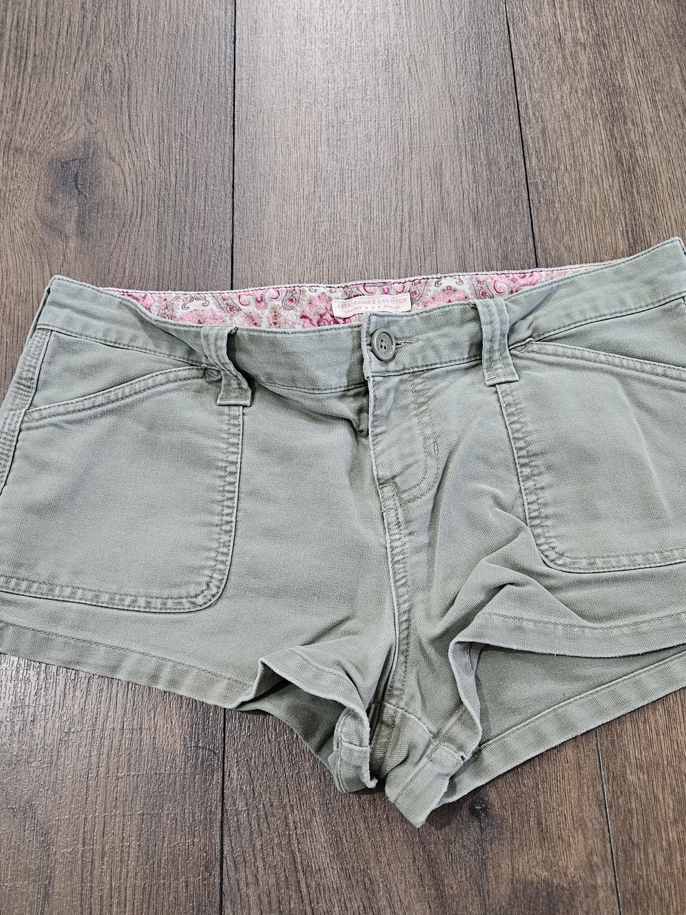 Sage Green Abercrombie & Fitch Shorts Size 4